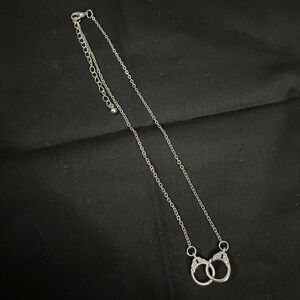 Interlocking Handcuff Necklace